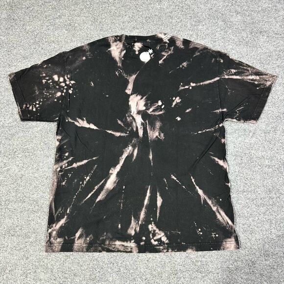 Vintage The Hundreds Mens XL Shirt Rare Adam Bomb Y2K Black Bleached - Picture 9 of 9